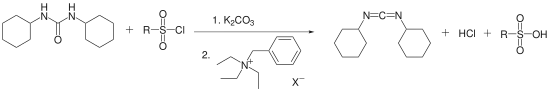 Synthese von Dicyclohexylcarbodiimid