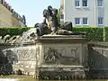 Flussgott Nil mit Relief