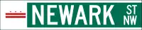 Straßennamensschild(Washington, D.C.)