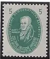 5-Pf-Sondermarke der Deutschen Demokratischen Republik (1950)