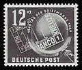 Ausgabe zum Tag der Briefmarke in der DDR aus dem Jahr 1949