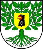 Adlerkopf im Wappen von Ahrensbök, redend