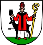Aegidius in schwarzer Stola