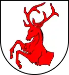 Heist/Elbmarschen mit halbem springendem Tier