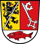 Das Wappen des Landkreises Forchheim
