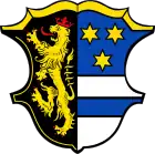 Das Wappen des Landkreises Neustadt an der Waldnaab