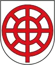 Wappen von Lautenbach mit Radnadel