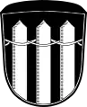 Pfähle im Wappen von Pfofeld