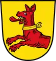 und beim sprechenden Wappen von Rüdenhausen