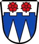 Wappen der Gemeinde Rehling *