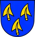 Pflugscharen im Wappen von Tunau