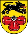 Wappen: li. Wadersloh,re. Liesborn vor der Fusion