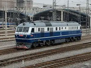 DF11 am Westbahnhof Beijing