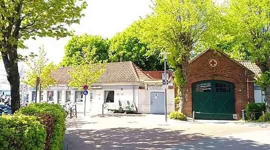 Der erste Rettungsschuppen von 1894