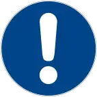D-M000: Allgemeines Gebotszeichen
