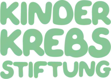 Das Logo der Deutschen Kinderkrebsstiftung seit Mai 2024