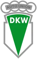 DKW-Logo an Krafträdern nach Gründung der Auto Union