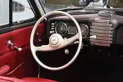 DKW F 91 (bis 1957): Lenkrad noch rund