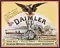 Werbeplakat für DMG, um 1890