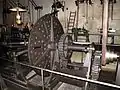 Plandrehmaschine mit Transmissionsantrieb (1830)