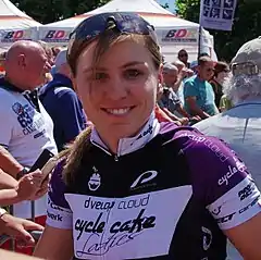 Christina Koep bei dendeutschen Straßenradmeisterschaften 2017