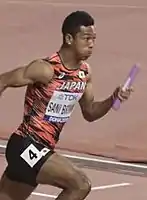 Abdul Hakim Sani BrownRang fünf in 20,47 s
