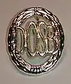 Deutsches Sportabzeichen als Anstecker in Silber (seit 2007)