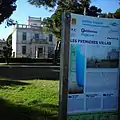 Jugendstilvilla an der Strandpromenade von Argelès-Plage