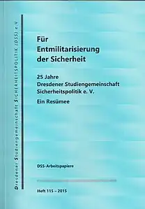 25 Jahre DSS e. V., DSS.AP, Heft 115, 2015.