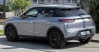 E-Tense, Heckansicht