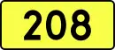 Droga wojewódzka 208