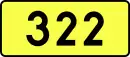 Droga wojewódzka 322