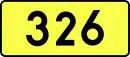 Droga wojewódzka 326