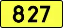 Droga wojewódzka 827