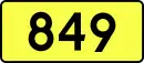 Droga wojewódzka 849