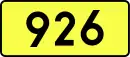 Droga wojewódzka 926