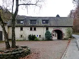 Torgebäude der Waldmühle
