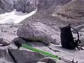 Karsttisch im Vorfeld des Schneelochgletschers