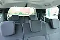 Innenansicht mit dritter Sitzreihe