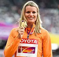 Weltmeisterin Dafne Schippers, Niederlande