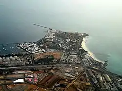 Pointe de Bel-Air und ein Teil der zone industrielle