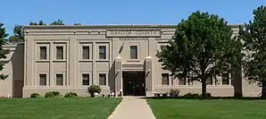 Das Dakota County Courthouse in Dakota City