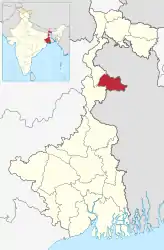 Lagekarte des Distrikts