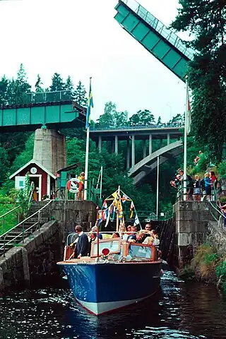 Dalsland-Kanal bei Håverud