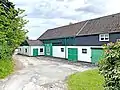 Ende der Damaschkestraße auf einem Hof