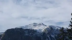 Blick von der Alpe Roßstelle in Mellau auf den Hochblanken.