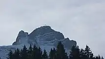 Damülser Mittagsspitze (Blick von der Alpe Roßstelle in Mellau)