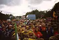 Umzug des Dana Cups mit allen Mannschaften