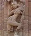 Tanzende salabhanjika am Mukteswar-Tempel, Bhubaneshwar