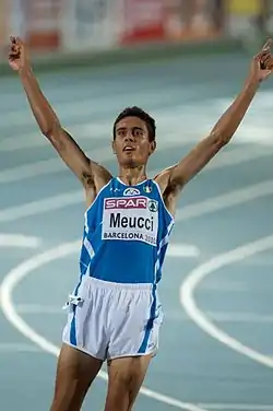 Der zehntplatzierte Daniele Meucci